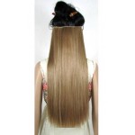 Extensie de par cu 5 Clips On delux dubla dreapta de 60 cm, Blond honey 93011011